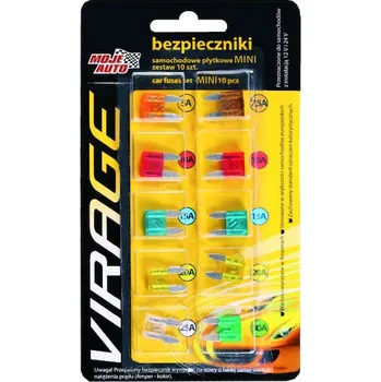 Moje Auto Sada plochých pojistek MINI 10 ks