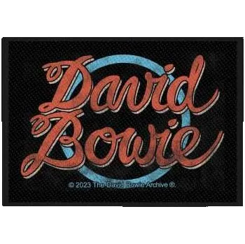 Zahraniční hudba Merch David Bowie: David Bowie Standard Woven Patch: Logo