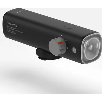 Cyklosvítilna Přední světlo na kolo BOOKMAN Volume 800, více barev Barva: Černá