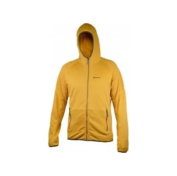 Pánská mikina WARMPEACE GARNET gold XL; Žlutá bunda + DÁREK DLE VÝBĚRU!