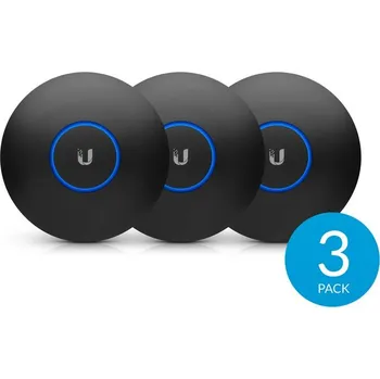Rozvaděč Ubiquiti kryt pro UAP-nanoHD, U6 Lite a U6+, černý motiv, 3 kusy nHD-cover-Black-3