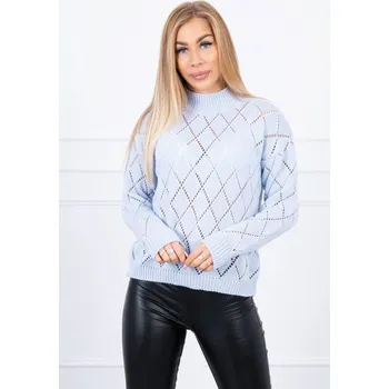 Dámský svetr Kesi Dámský klasický svetr Olwessant modrá Univerzální