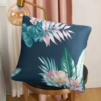 Povlak na dekorativní polštářek Dekorační povlak na polštář s ornamentem - 45x45 cm - 18,2 ks