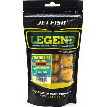 Boilies Legend Range - Extra tvrdé boilie 250g - 30mm : PROTEIN BIRD_MULTIFRUIT