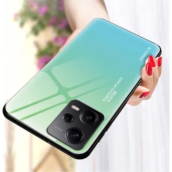 Pouzdro na mobilní telefon Obal Na Xiaomi Redmi Note 12 Pro 5G Barva: Zeleno-Modrá