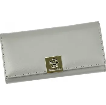 Dámská kožená peněženka šedá - Gregorio Raffici šedá
