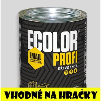 Lak na dřevo STACHEMA CZ ECOLOR PROFI vodouředitelný email bílý Velikost: 0,75 L