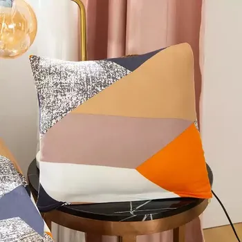 Povlak na dekorativní polštářek Dekorační povlak na polštář s ornamentem - 45x45 cm - 20,1 ks