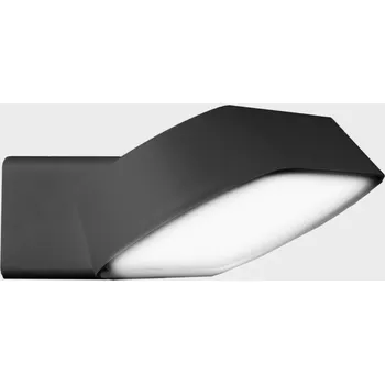 Venkovní osvětlení KOHL-Lighting TAP nástěnné svítidlo tmavě šedá 7 W 3000K nestmívatelné