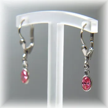 Náušnice bílé zlato