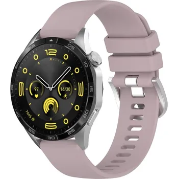Příslušenství k chytrým hodinkám VSECHNONAMOBIL 66444 SILICONE Řemínek pro Huawei Watch GT 4 46mm fialový