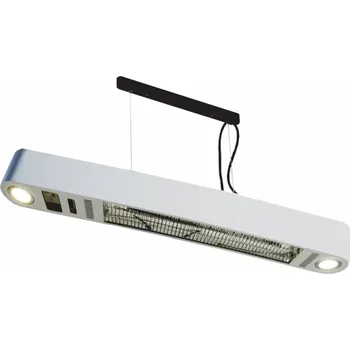Infrazářič Warmwatcher PLUTO L (Riesling) 1500W - závěsné infra topidlo, bílý
