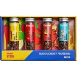 SENS Křupaví & pražení cvrčci dárkový set 4 chutí