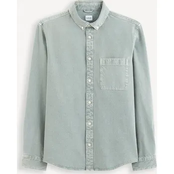 Pánská košile Celio Košile Daindie - Pánské Celio šedá 2482586