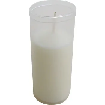 Svíčka Svíčka 1ks TBL 110g/24hod.,bílá, hřbit.