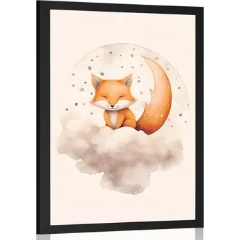 Plakát Dovido Plakát zasněná lištička