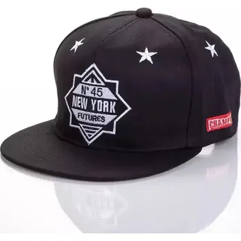 Čepice Hip hop unisex snapback - 45-Černá