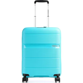 Kabinový kufr American Tourister linex spin.55/20 - tyrkys 128453-1099 Blue Ocean