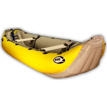 Kanoe Kánoe ROBfin Yukon 4.35 Barva: Žlutá / Šedá