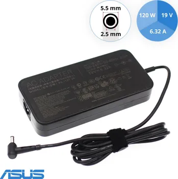 Adaptér k notebooku Originální AC Adaptér Nabíječka Asus 19V 120W A15-120P1A PA-1121 - lehce škráblý