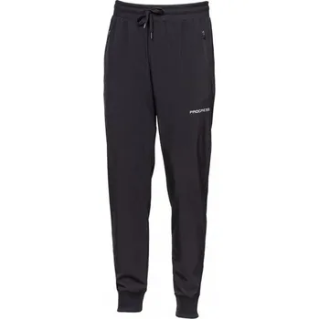 cyklistické kraťasy Kalhoty dlouhé pánské Progress RESPECT lehké černé L