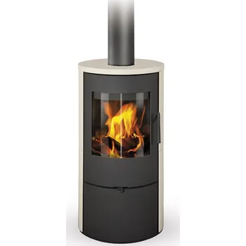 Krbová kamna ROMOTOP EVORA 01 krbová kamna 2,0-6,5kW, bílá matná