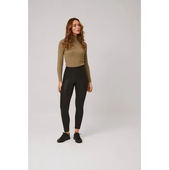 Dámské legíny Zateplené černé legíny CARMEN Ysabel Mora S