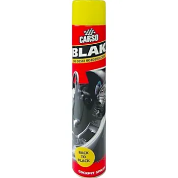 Čistič plastových dílů CARSO BLAK 750ml Lemon