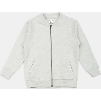 Chlapecká mikina Carrera chlapecká mikina na zip Light Grey 834JB/043 Velikost: 92