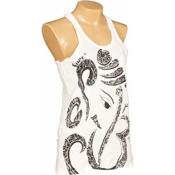 Tílko dámské SURE Ganesh M bílá