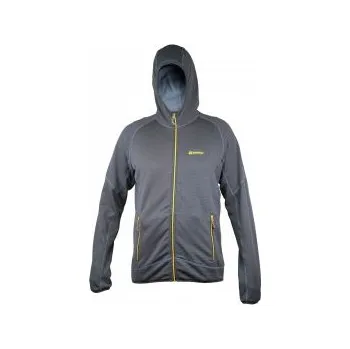 Pánská mikina WARMPEACE GARNET majolica blue L; Šedá bunda + DÁREK DLE VÝBĚRU!