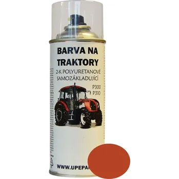 Barva ve spreji U PEPÁNKA s.r.o. BARVY NA TRAKTORY ZETOR ve spreji 2-K Polyuretan, ORANŽOVÁ lesklá 400ml