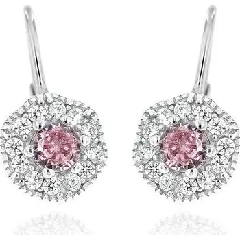 Náušnice Zlatnictví U Kostela Dámské náušnice růžové kytičky 053 794912803