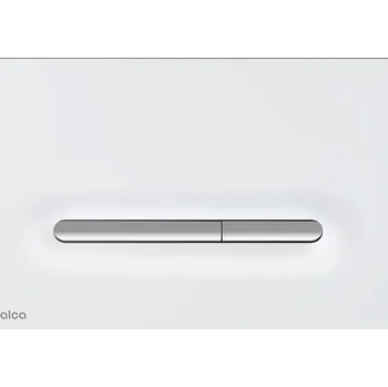 Splachovací tlačítko Alcadrain (Alcaplast) Tlačítko ovládací Alca Linka bílá matná/chrom lesklý