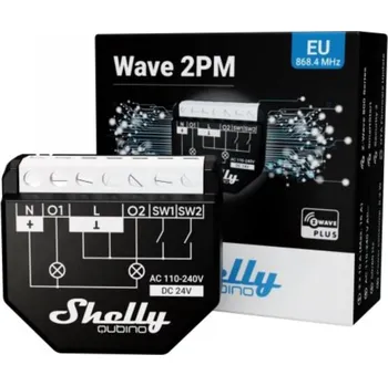 Centrální jednotka pro chytrou domácnost Shelly Qubino Wave Shutter - žaluziový modul (Z-Wave)