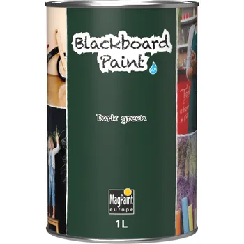 Speciální výtvarná barva SOLLAU Tabulová barva BlackboardPaint zelená 1,0 l
