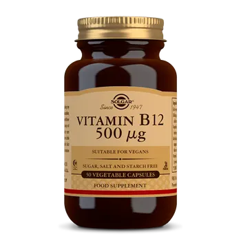 Solgar Vitamín B12 500 mg, 50 kapslí