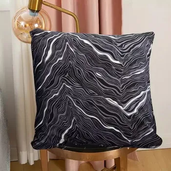 Povlak na dekorativní polštářek Dekorační povlak na polštář s ornamentem - 45x45 cm - 11,2 ks