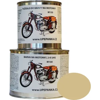 Autolak U PEPÁNKA s.r.o. BARVY NA MOTORKY JAWA Originální 2-K UHS barva M100, ČSN 6060-RAL 1014 slonová kost Velikost: 1,5L set