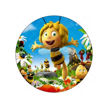 Jedlá dekorace na dort MÁJA LETÍ, VARIANTA Jedlý papír 1801