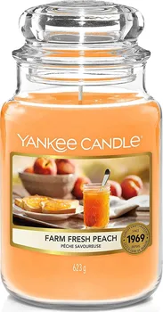 Svíčka Yankee Candle Farm Fresh Peach