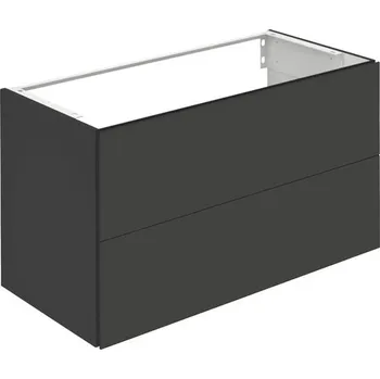Koupelnový nábytek Koupelnová skříňka pod umyvadlo KEUCO X-Line vulkanit 100 x 60,5 x 49 cm 33173970000