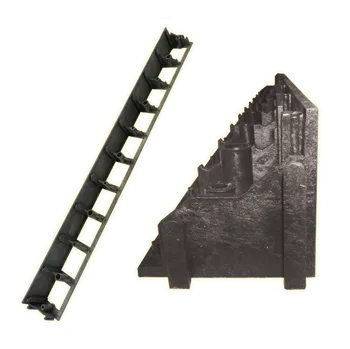 Zahradní obrubník NAK Neviditelný obrubník 80 - černý 90080