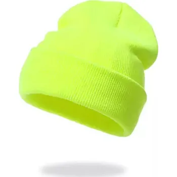 Čepice Dámská zimní čepice s výšivkou - 001 Plně zelená