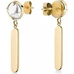 Dámské náušnice Rosefield JLPEG-J183 Nerezová ocel Zlatá (2 cm)