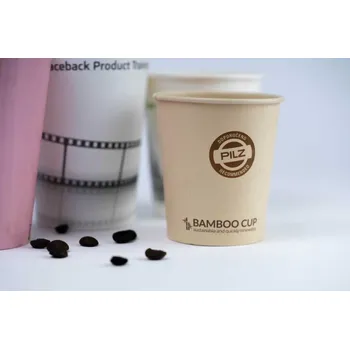 Jednorázové nádobí Papírové kelímky na kávu - dvojitá stěna 500ks 220 ml