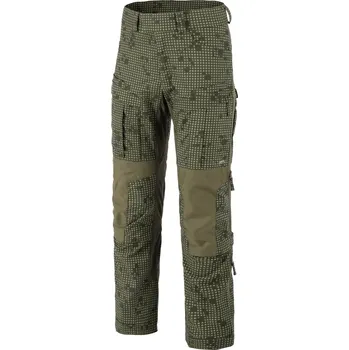 Pánské kalhoty HELIKON Kalhoty bojové MCDU Desert Night Camo / Olive Green Helikon-Tex® SP-MCD-SP-0L02A Velikost: L/Regular