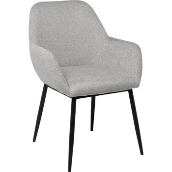 Jídelní židle Šedá čalouněná jídelní židle Somcasa Isabella