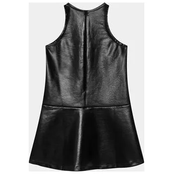 Dámské oblečení Calvin Klein Jeans Šaty z imitace kůže Spacer IG0IG02312 Černá Flare Fit 12Y