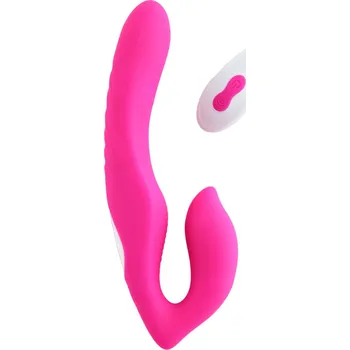 Vibrátor Samodržící vibrační strapon S-Hande Nami